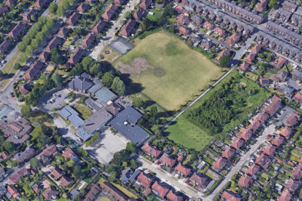 Motorbike set on fire near York school