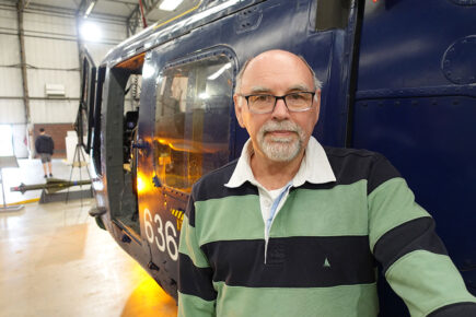 Falklands War veteran reunited with his helicopter in York, 40 years after tragedy