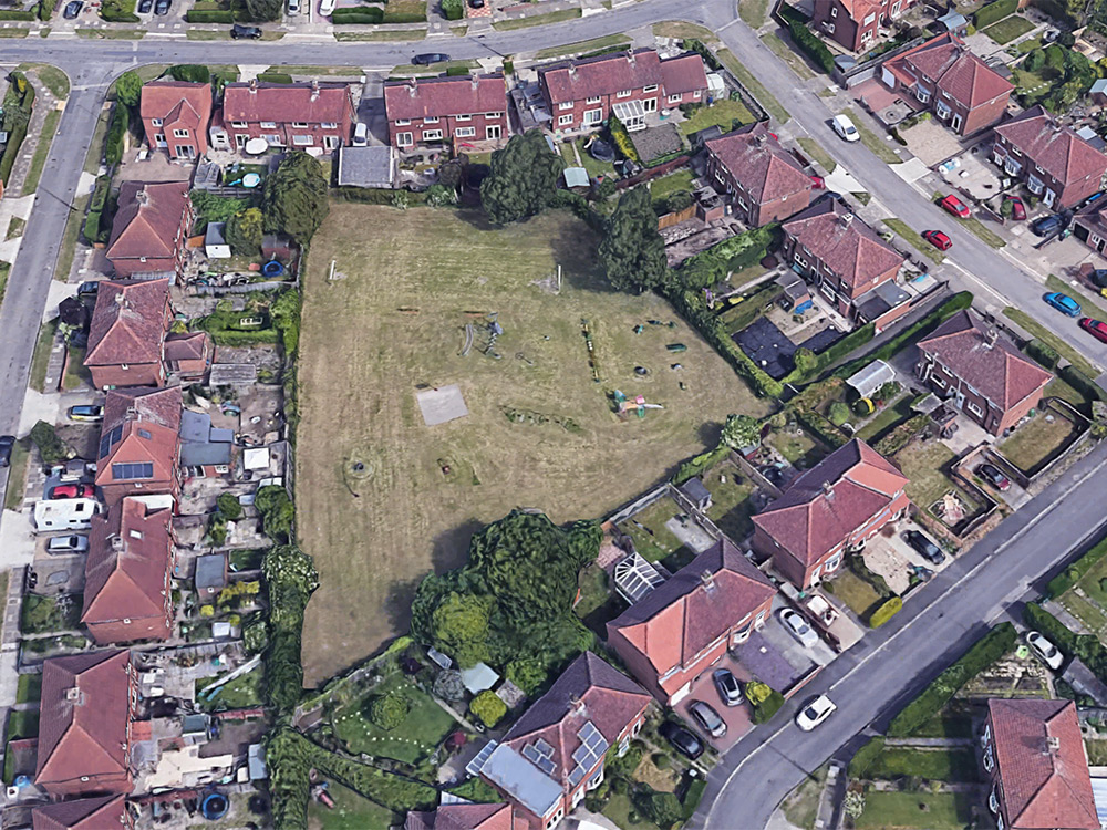 Children’s play area set on fire in York