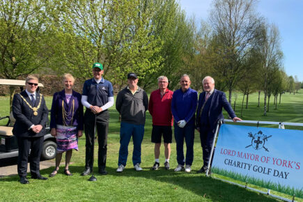 Golfers raise £5.8K for Lord Mayor of York’s charities