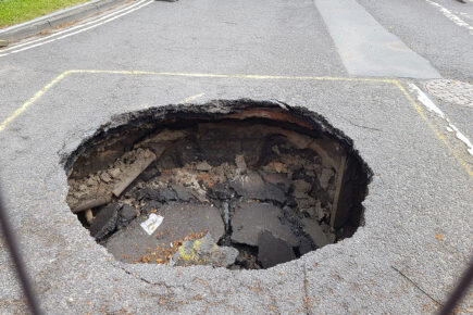 Experts have looked into York’s sinkhole – and finally got to the bottom of it!
