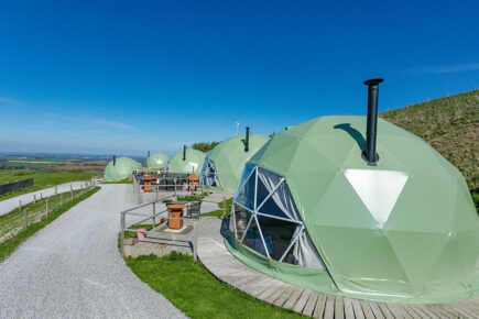 Look inside: Vale of York holiday business with amazing boutique domes goes on sale for £1.8m