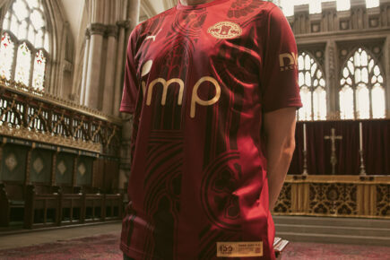 Watch: York City reveals its centenary badge and shirt – inspired by the Minster
