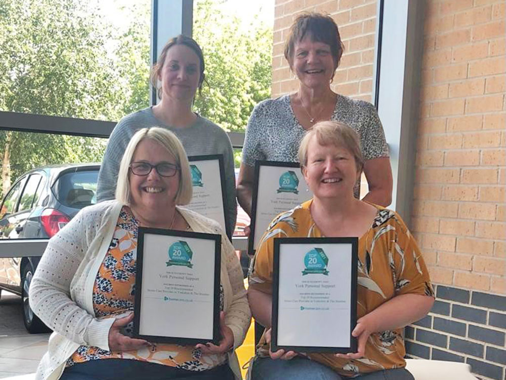 York home care provider receives award after glowing reviews