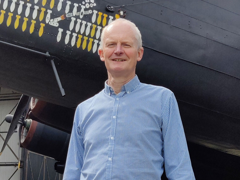 He’s a high-flyer! Meet the new boss of the Yorkshire Air Museum