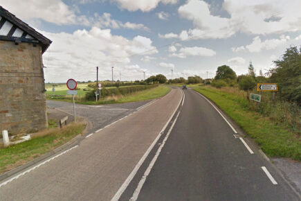Biker suffers life-threatening injuries in crash on A59