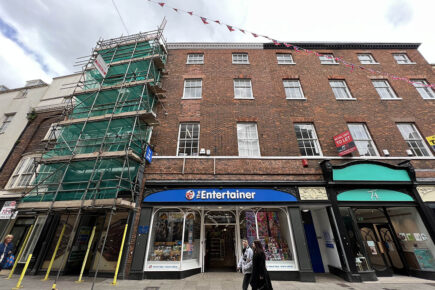 Homes plan for hidden courtyard behind York shopping street – 13 pictures