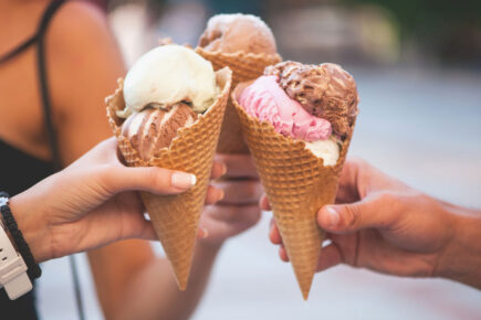 Fancy a month of free ice cream for you and two mates? Here’s your chance!
