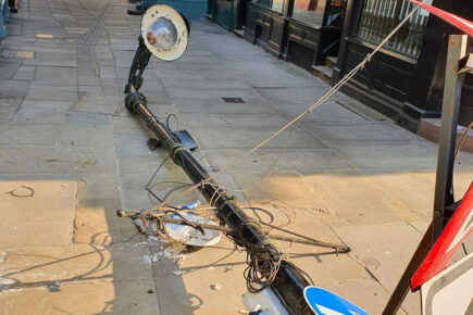 ‘Irreplaceable’ historic York lamppost will cost £33K to repair