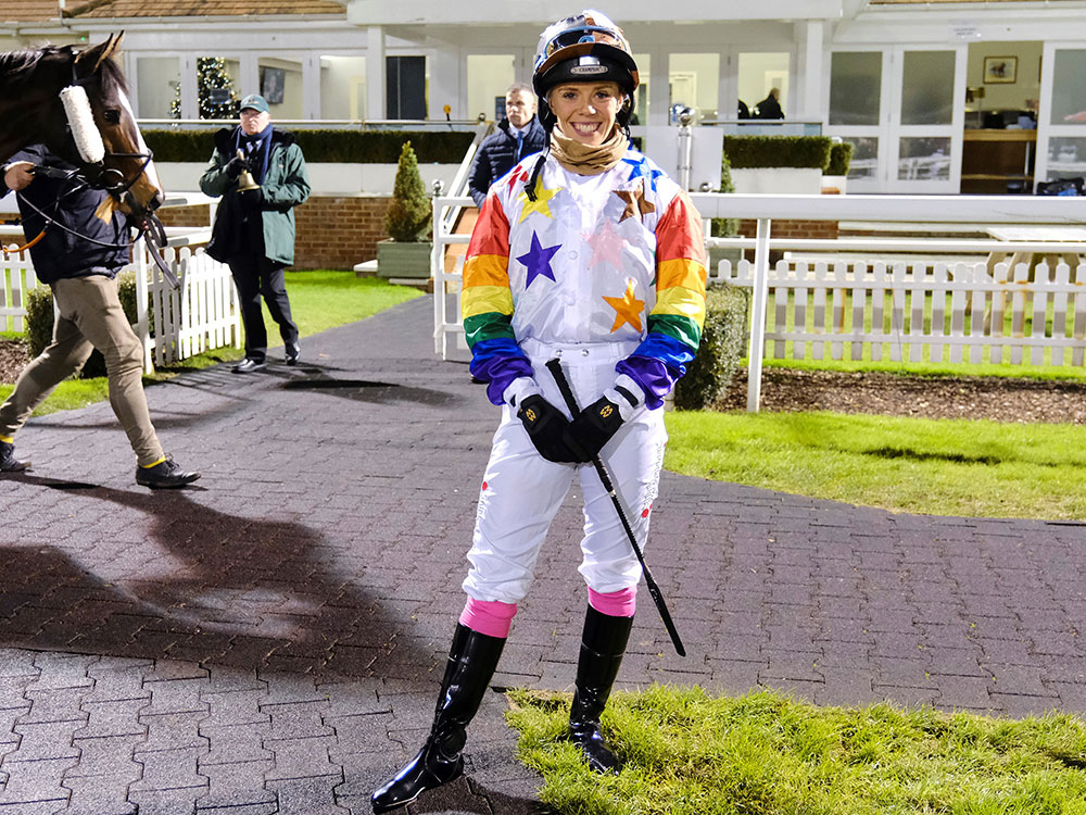 Rainbow silks make their debut with pride at York Racecourse