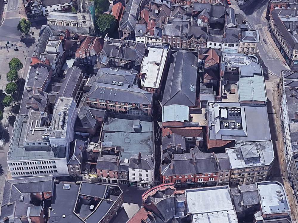 Large bricks ‘fell from an unstable property’ in York city centre