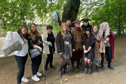 Dick Turpin and friends make a clean getaway at York’s riverside