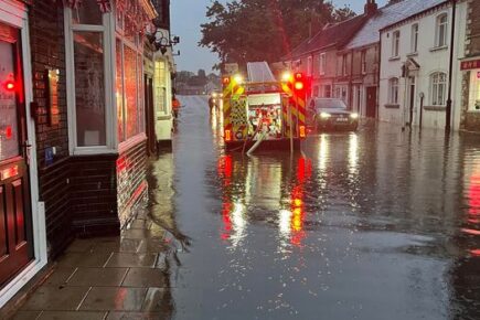 Key drainage pipe operating at 1% of capacity in Tadcaster