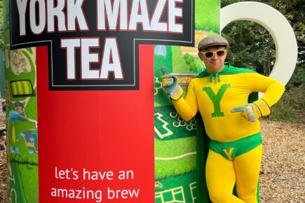 ‘Ey up and away!’ Yorkshire-Man to dive into a giant mug of tea at top York attraction