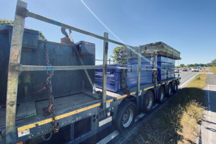 Delays on the A64 near Tadcaster after a lorry’s brakes lock