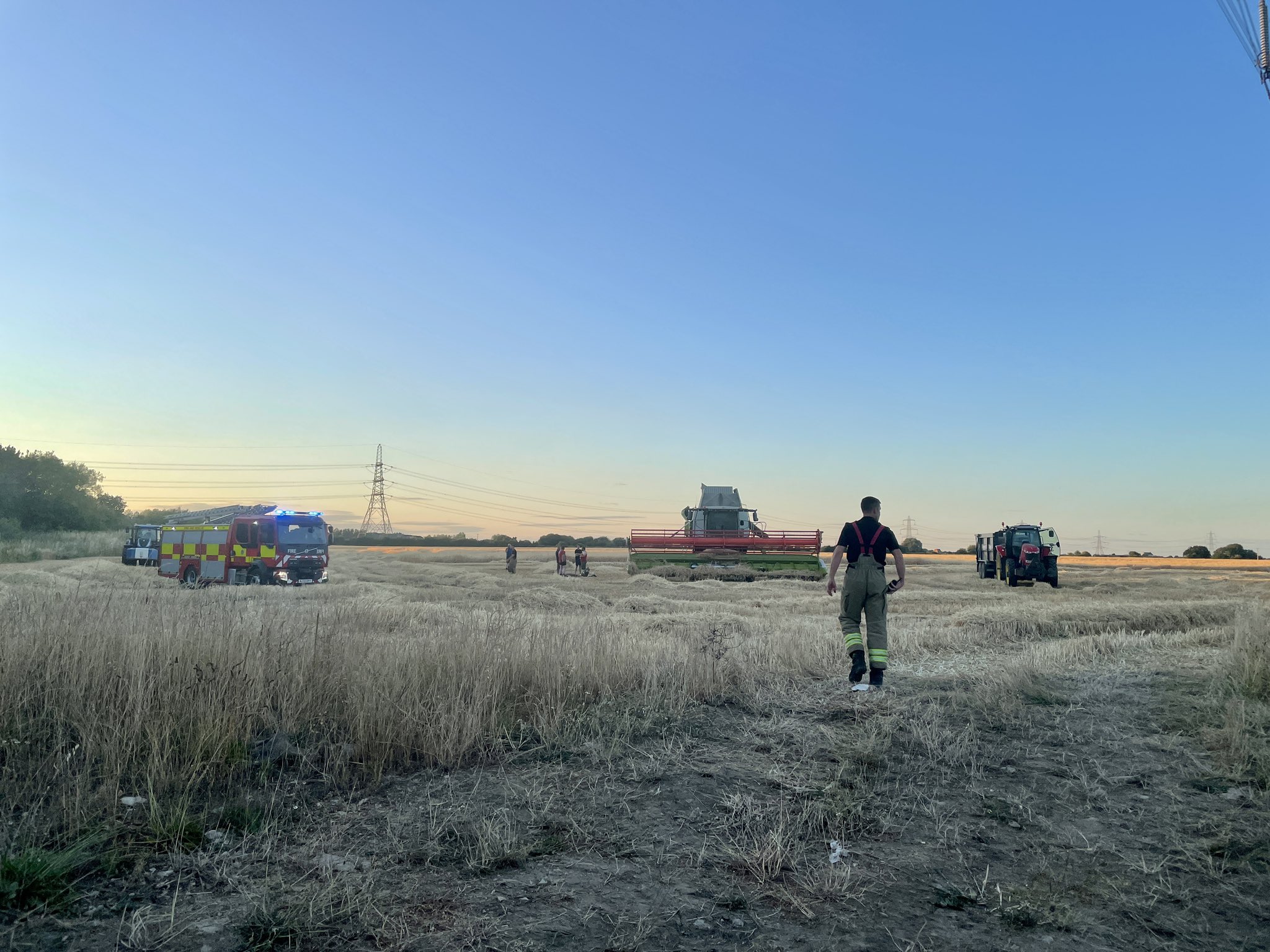 Updated: Fire crews called to multiple incidents as heatwave continues