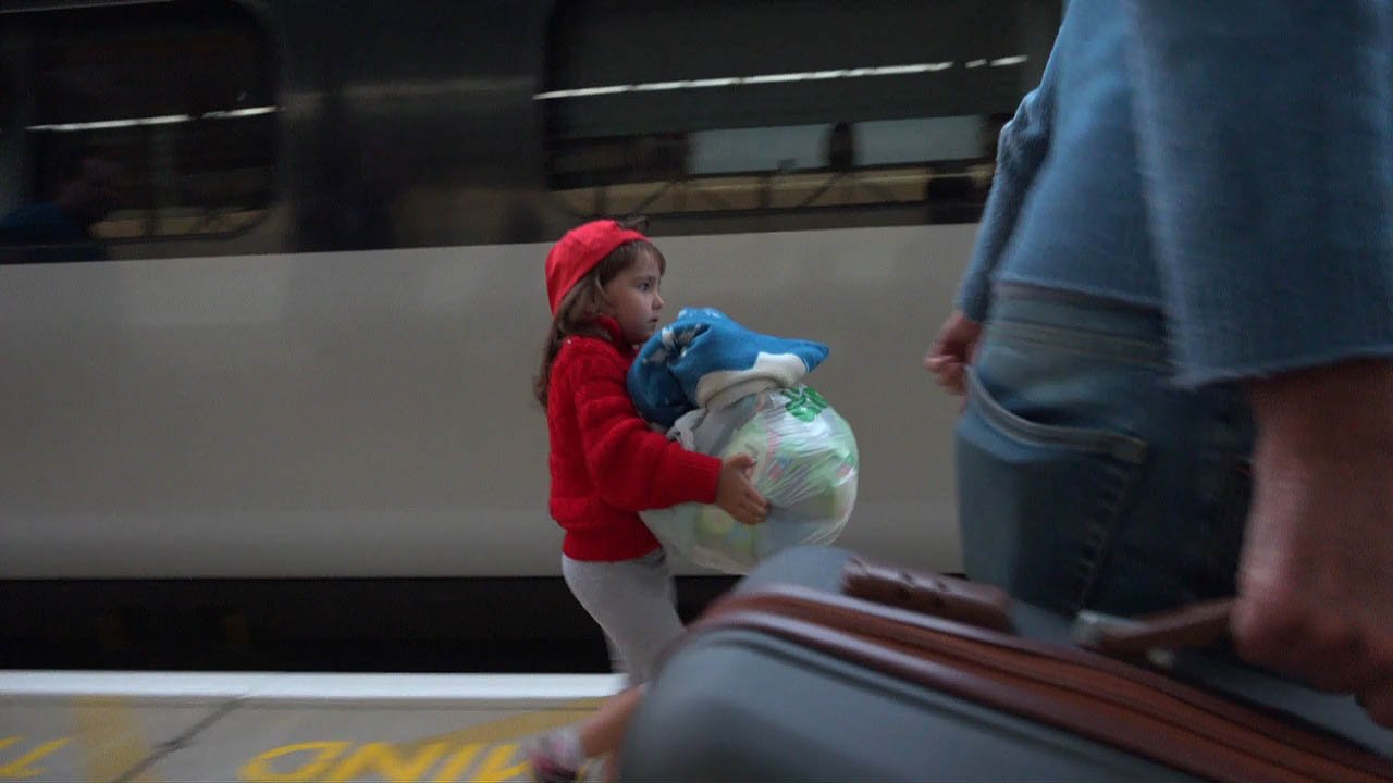 Video: York film maker tells of emotional trip to Ukraine and the 6-year-old who is now safe in the UK
