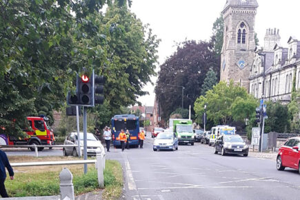 Bus and car crash in York – one person taken to hospital