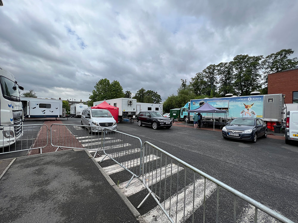 Film crews spotted at historic York venue