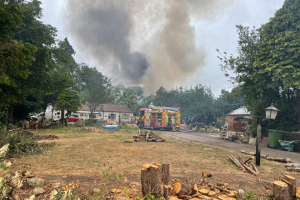 York, Selby and Tadcaster firefighters tackle large property fire