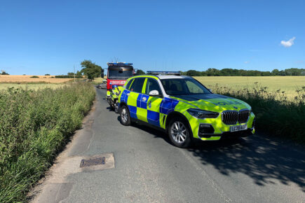 Two drivers seriously hurt in crash on North Yorkshire road