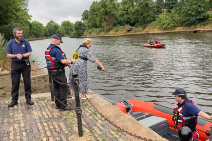 Watch: York Rescue Boat’s new life-saving vessel named in memory of ‘absolute joy’ Sonny