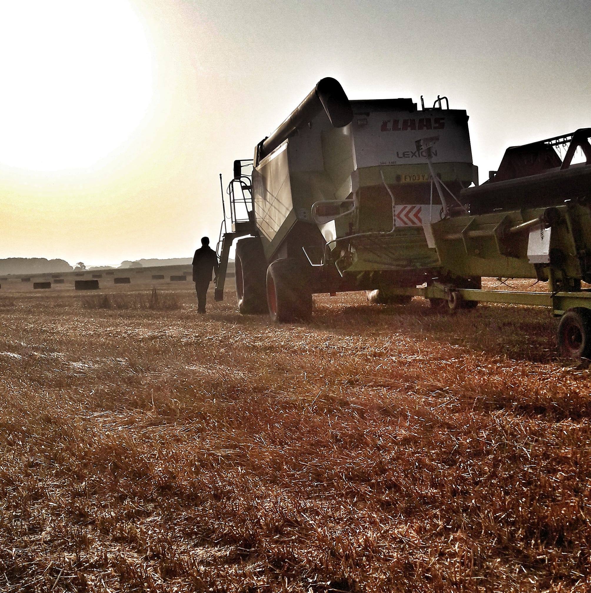 ‘Almost unheard of’ to have the harvest so early says Yorkshire farmer