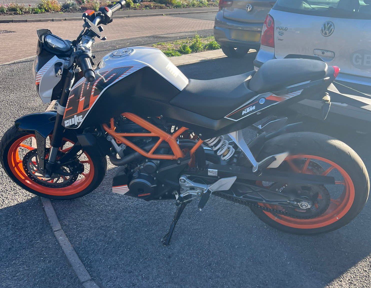 Biker arrested after failing to stop for police
