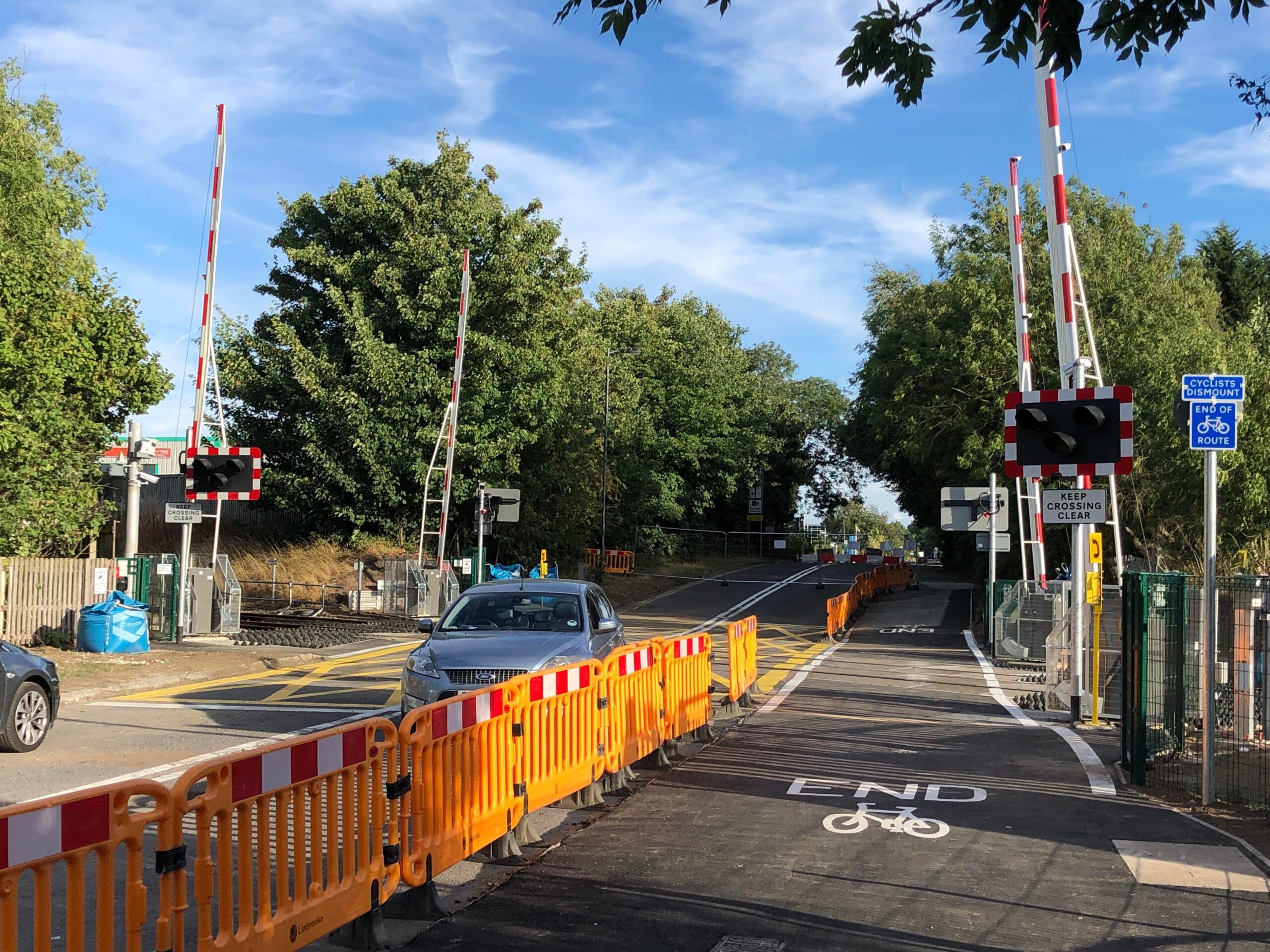 York level crossing used by school students gets a safety upgrade
