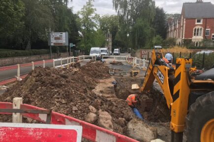 Bottled water being handed out to city’s residents after a water main bursts again