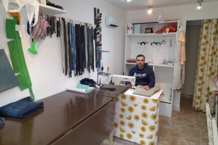 Syrian refugee who resettled in Ryedale now runs his own tailoring business