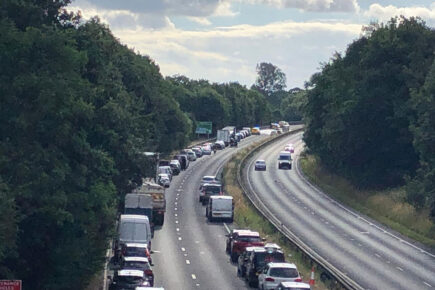 One person arrested on suspicion of drug driving after A64 crash