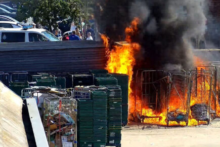 Two men arrested for arson after this happened at a North Yorkshire supermarket