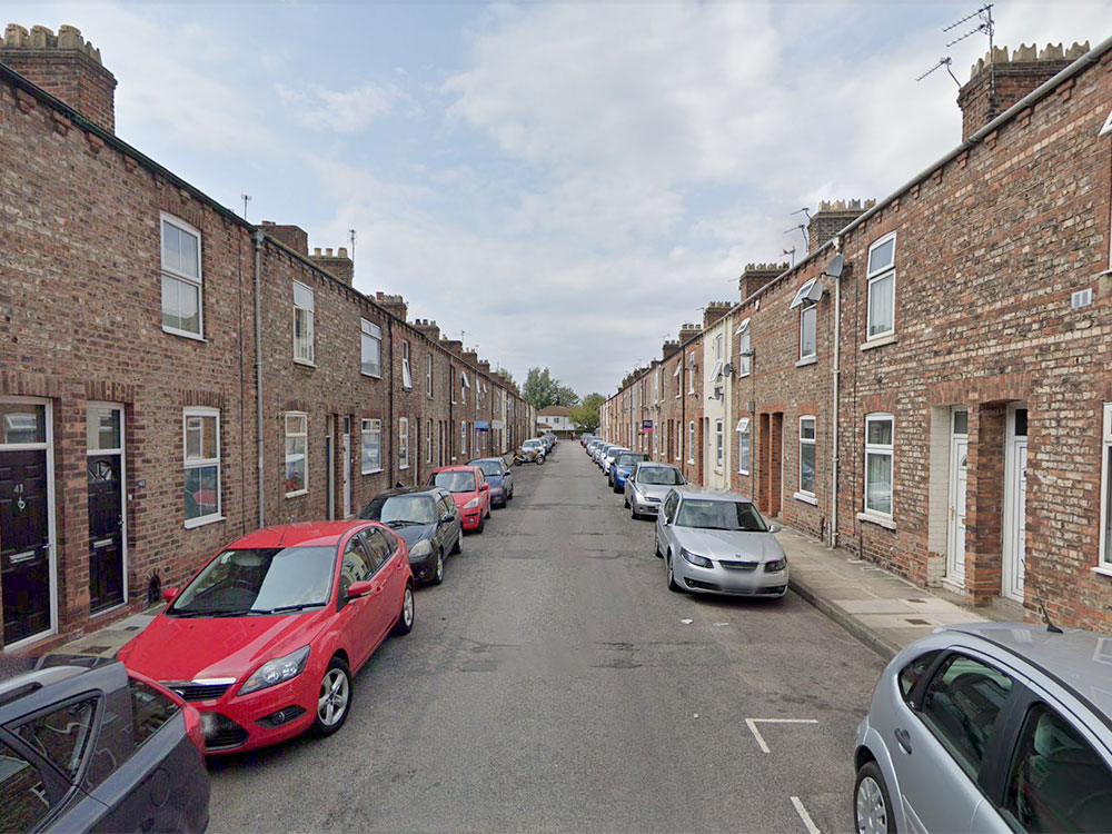 Two boys arrested after three windows smashed on York street