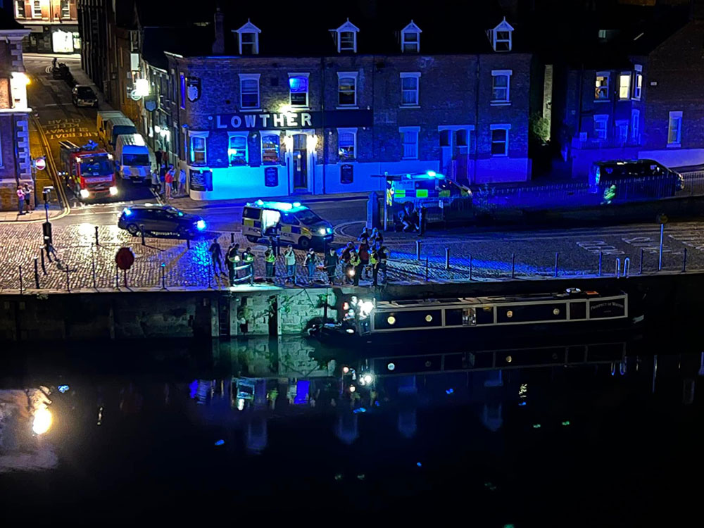 Member of the public pulls woman from water in York river rescue
