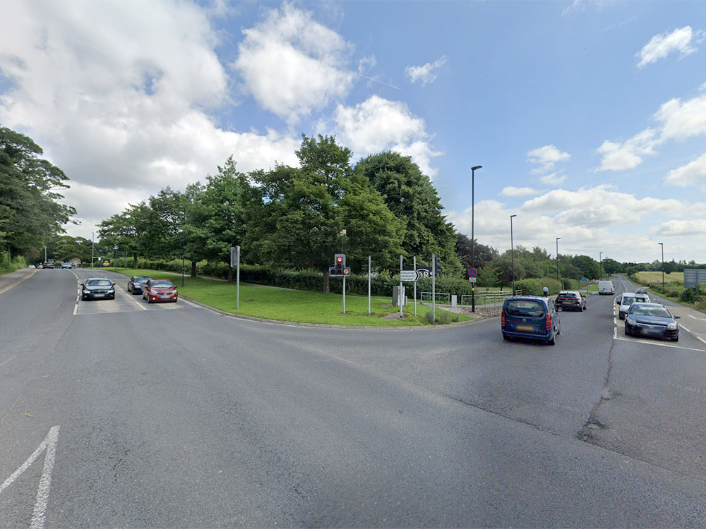 Police investigate a road rage incident in York