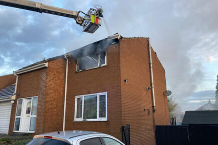 Updated with pictures: House fire in Whitby sends smoke over town and across the sea