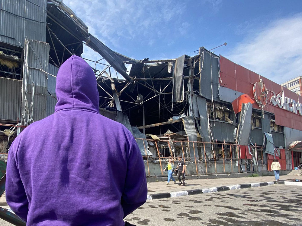 With love from York – Purpleman’s envoy delivers emergency aid to Ukraine