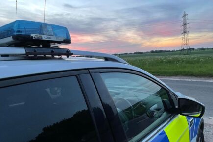 Manhole covers raised during cable theft on B1223
