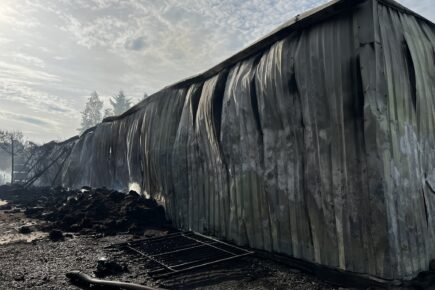 Two crews tackle fire at York business