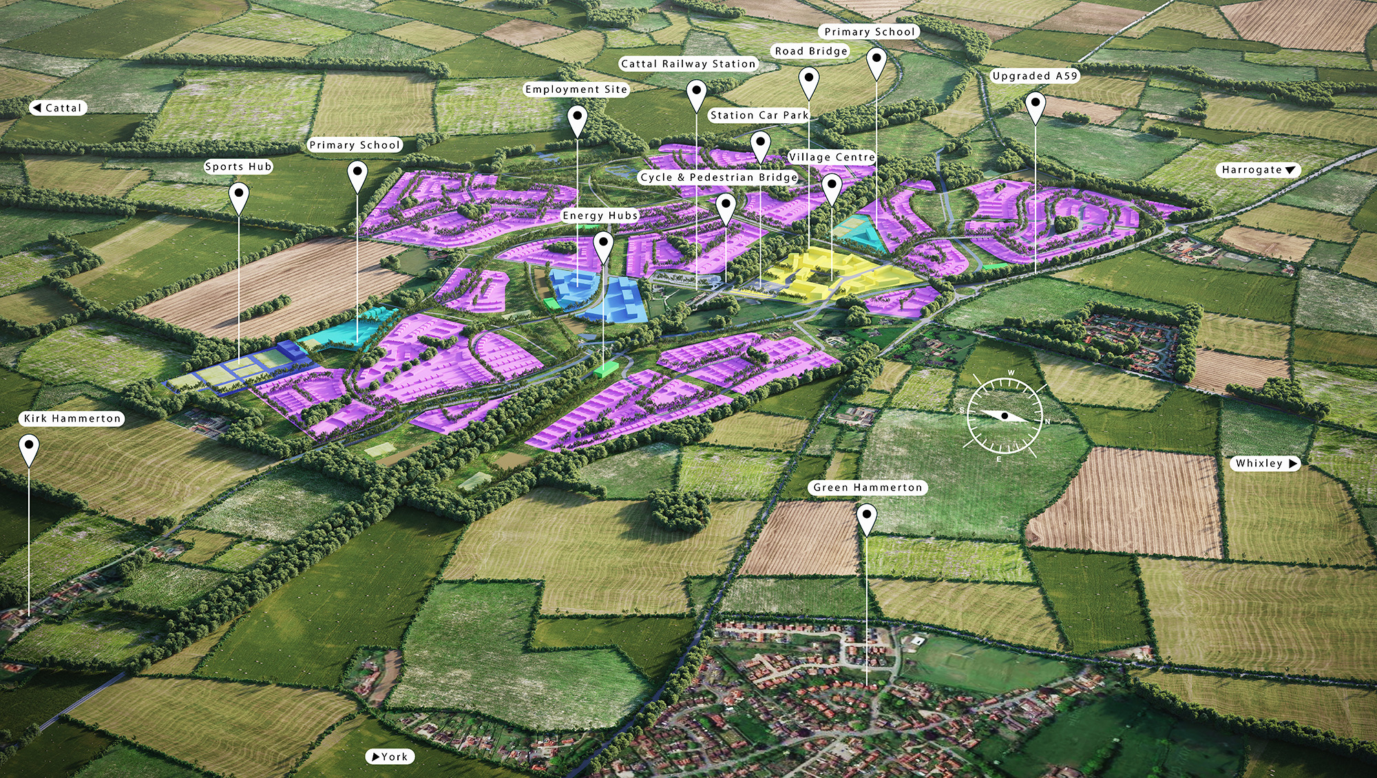 Huge new village of 4,000 homes planned between York and Harrogate – Have your say