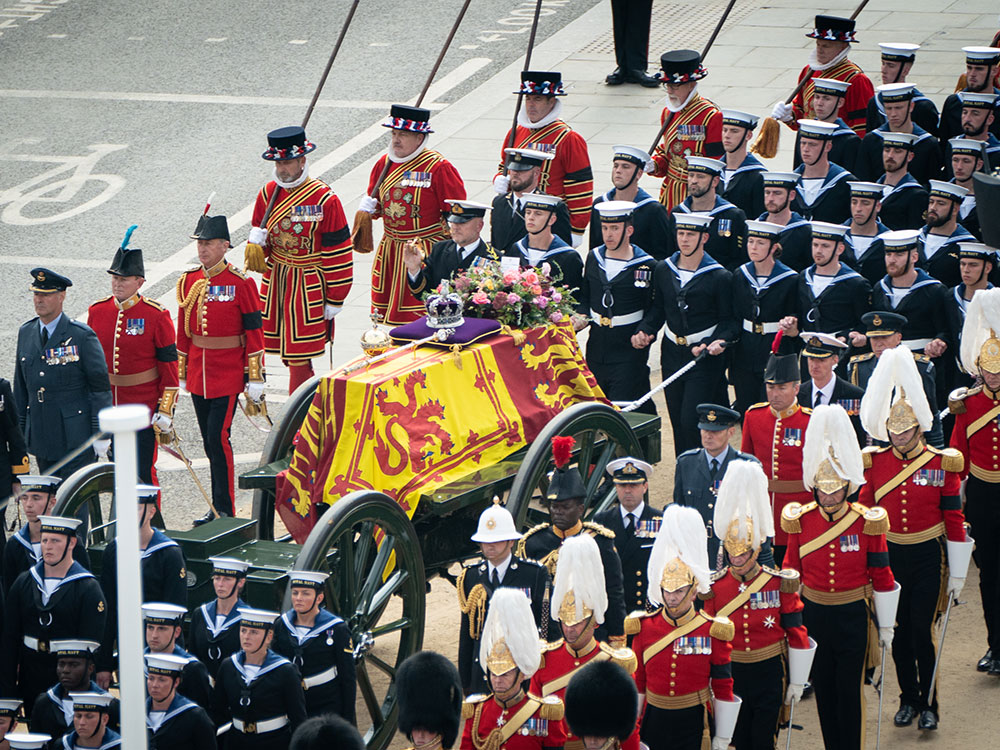 The final goodbye: Thousands line streets for Queen’s funeral