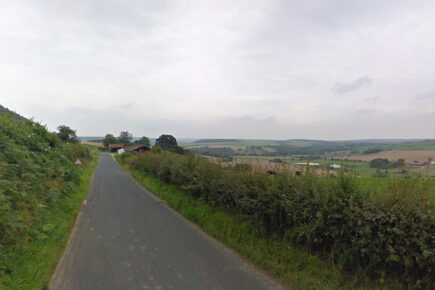 Man dies after car careers off North Yorkshire road and crashes down steep hill