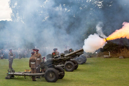 Watch: York holds gun salute to mark the Queen’s death