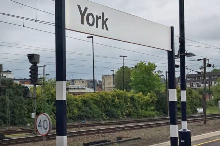 Passengers will not be able to travel north of York during rail strike