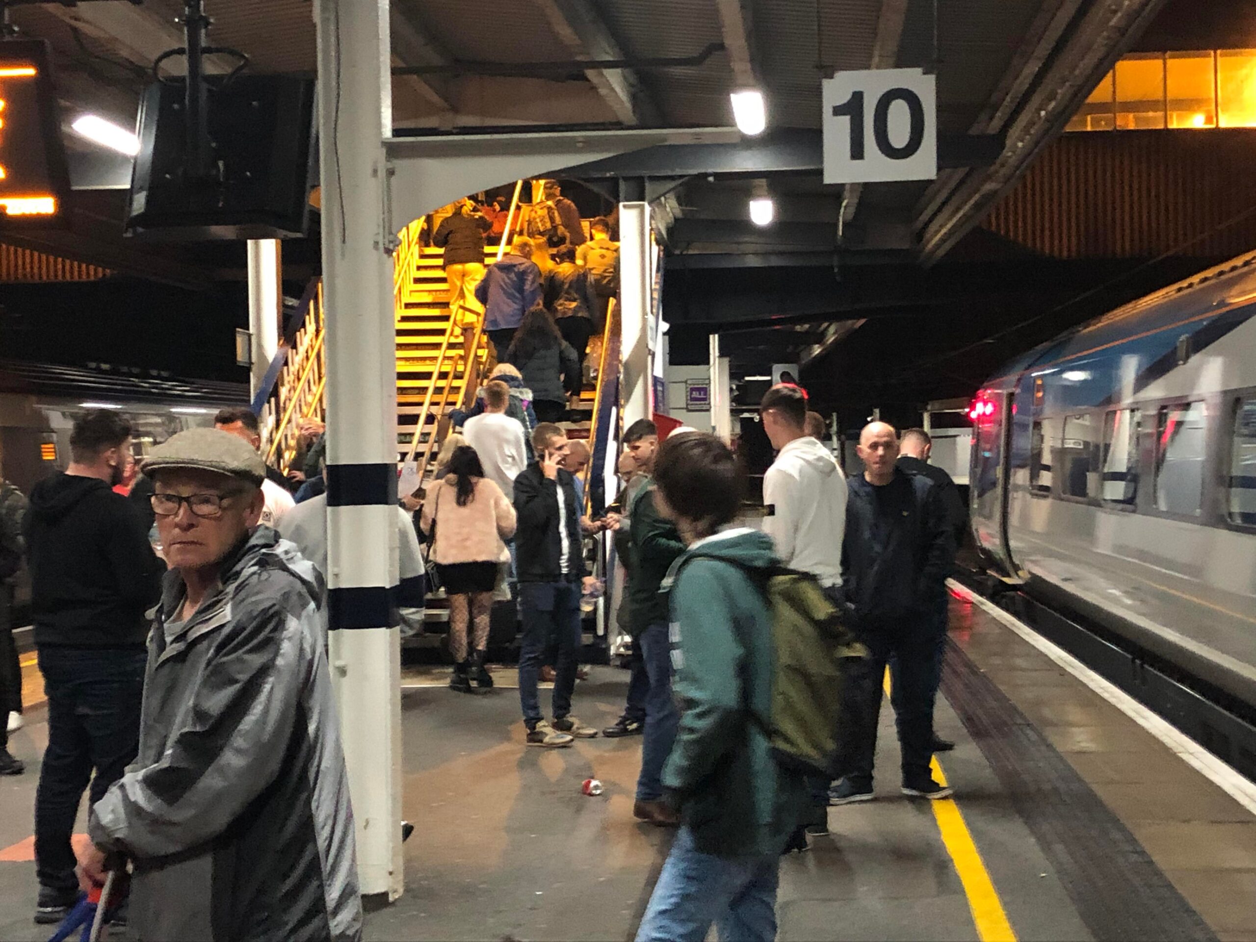 Two incidents bring York station to a standstill – police board train