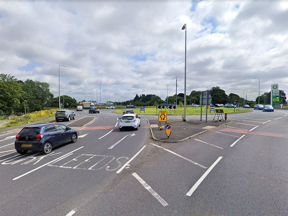 Updated: Traffic problems at key York junction after lorry container blocks road