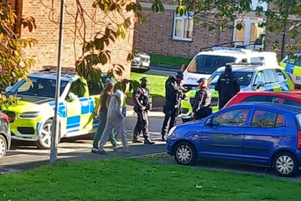 Pictures: Armed police raid addresses in two areas of York