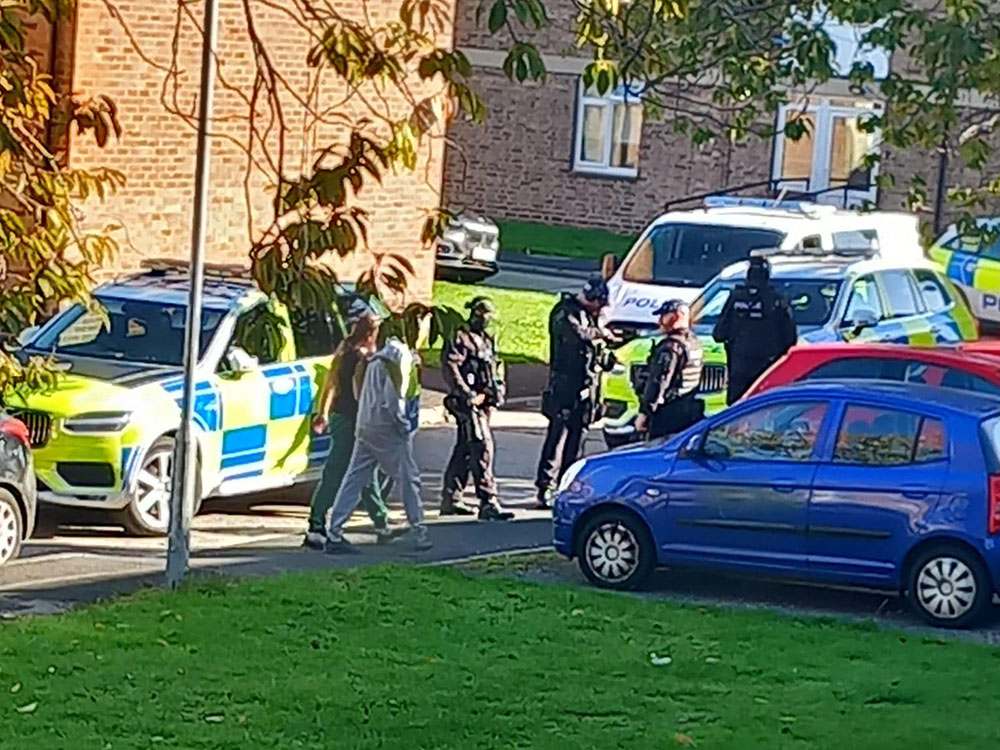 Pictures: Armed police raid addresses in two areas of York