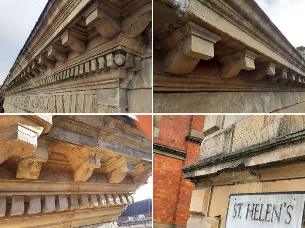 Work needed at historic York bar to prevent masonry falling to the ground